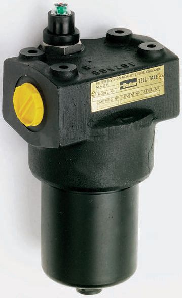 Parker 18P1 series 414bar 3/4in Hydraulic Filter, 95L/min max, 10μm filtration size