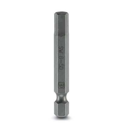 Phoenix Contact Hexagon Screwdriver Bit, 6 mm Tip