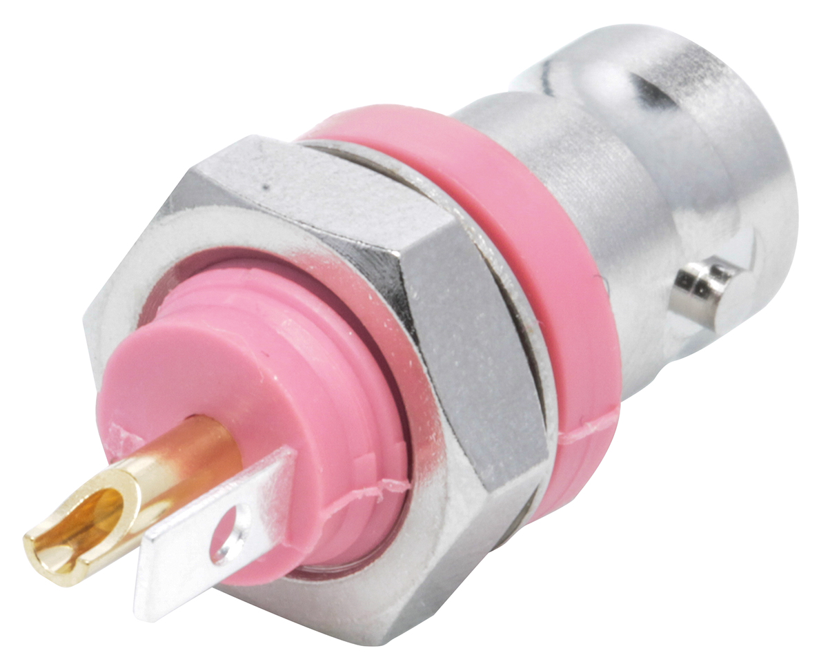 Telegartner, Jack Panel Mount BNC Connector, 50Ω, Solder Termination, Straight Body