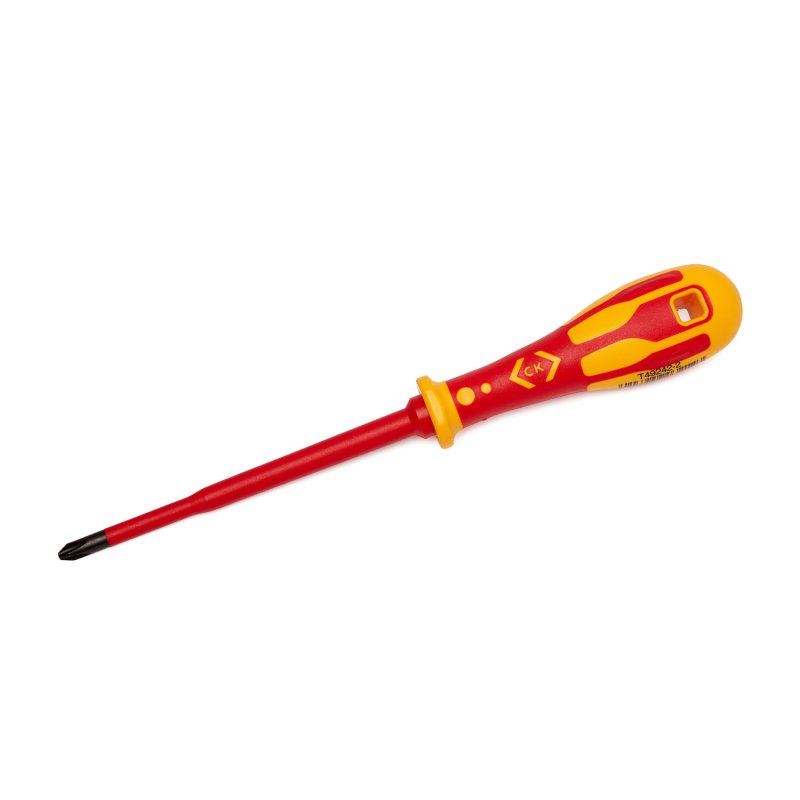 CK Phillips  Screwdriver, PH2 Tip, 125 mm Blade, VDE/1000V, 232 mm Overall