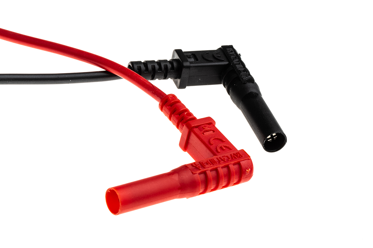 RS PRO Fused Test Lead Kit, CAT III