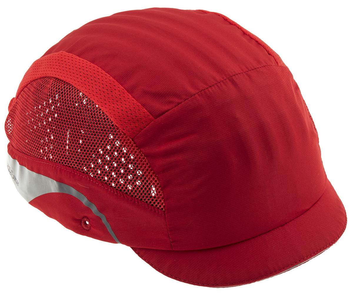 JSP Red Micro Bump Cap, HDPE Protective Material