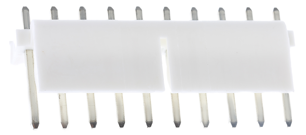 Molex KK 396 Series Straight Through Hole Pin Header, 10 Contact(s), 3.96 mm Pitch, 1 Row, Unshrouded