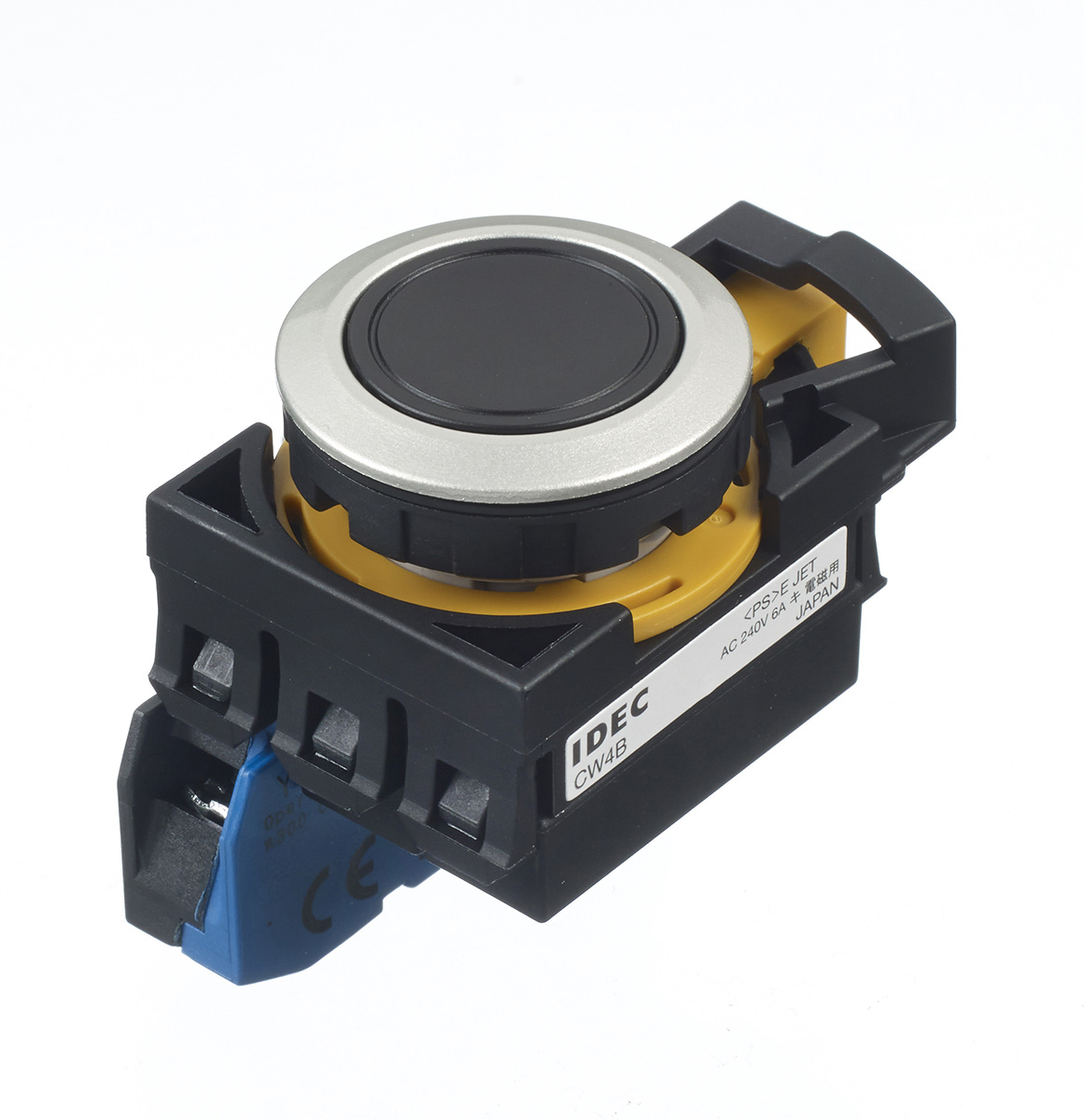 Idec IDEC CW Series Push Button, Panel Mount, 22mm Cutout