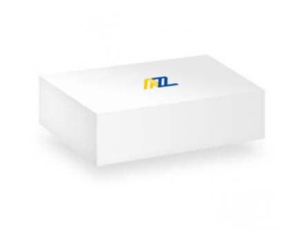 RS PRO Grey Slotted Panel Trunking - Open Slot, W50 mm x D100mm, L2m, PVC