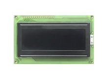 Fordata FC2004B01-RNNYBW-66SE FC Alphanumeric LCD Graphic Display, Green, Yellow on, 4 Rows by 20 Characters, Reflective
