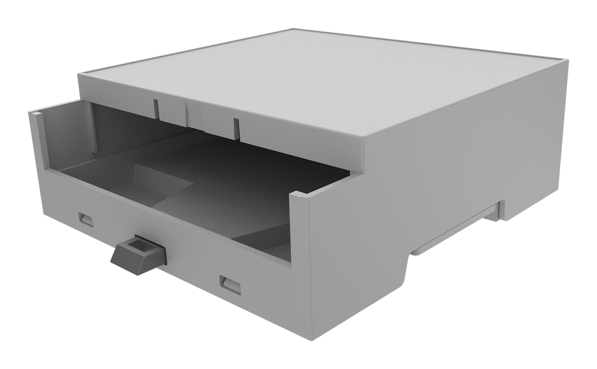 Italtronic DIN Rail Enclosure Enclosure Type 5M XTS Compact Series , 90 x 32.2mm, ABS DIN Rail Enclosure