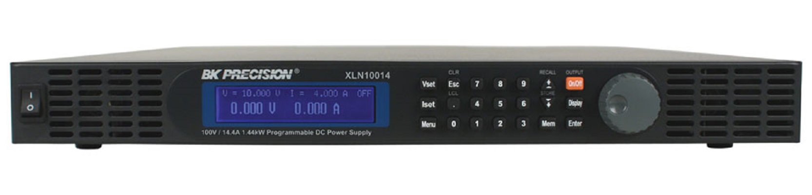 BK Precision XLN Series Bench Power Supply, 0 → 100 V, 0 → 14.4A, 1-Output, 1440 W