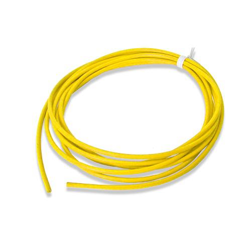 Mueller Electric Coolflex45 Series Yellow 5.26 mm² Hook Up Wire, 10 AWG, 1064, 7.62m, Silicone Insulation, WI-M-10-25-4
