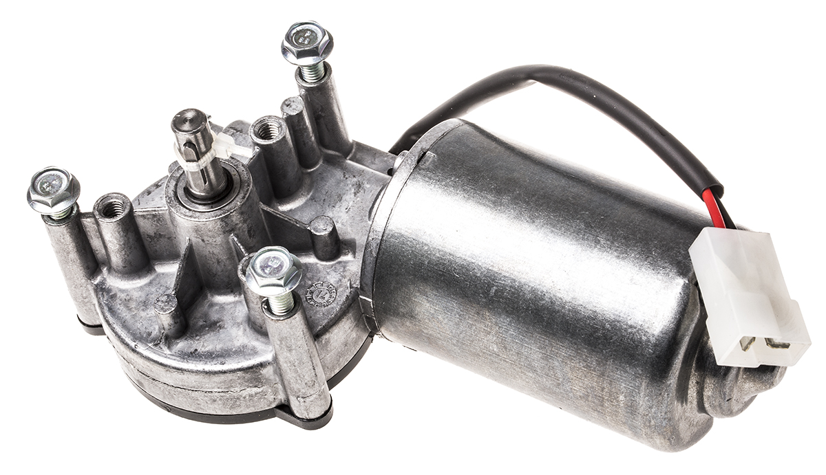 DOGA Brushed Geared DC Geared Motor, 12 V dc, 25 Nm, 3 Nm, 70 rpm, 9mm Shaft Diameter