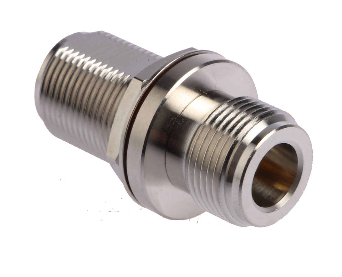 Amphenol RF Straight 50Ω RF Adapter N Socket to N Socket 6GHz