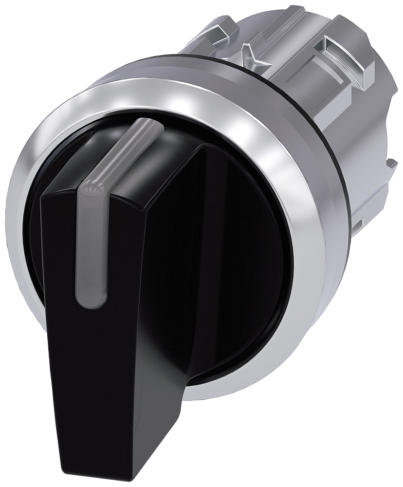 Siemens SIRIUS ACT 3SU10 Series 3 Position Selector Switch Head, 22mm Cutout