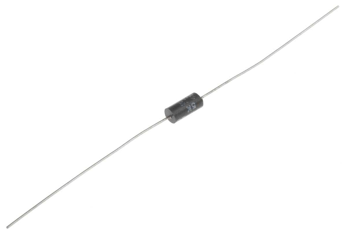 TE Connectivity 5kΩ Wire Wound Resistor 0.25W ±0.1% UPW25B5K0V
