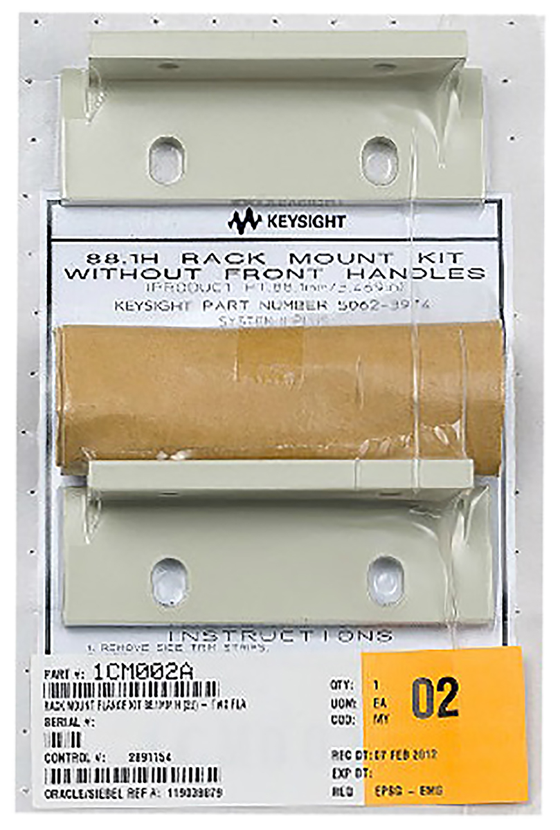 Keysight Technologies 1CM002A Oscilloscope Mounting & Holding Device, For Use With Rack Enclosures