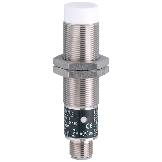 ifm electronic Inductive Threaded Barrel Proximity Sensor, M18, 8 mm Detection, PNP/NPN NO/NC, 10 → 55 V dc