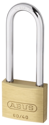 ABUS Key Weatherproof Brass, Steel Padlock, 6mm Shackle, 40mm Body