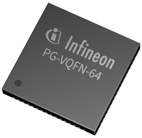 Infineon XMC1404Q064X0200AAXUMA1, 32 bit ARM 32 Bit Cortex M0, XMC1400 Microcontroller, 48 MHz, 200kB FLASH, 64-Pin VQFN