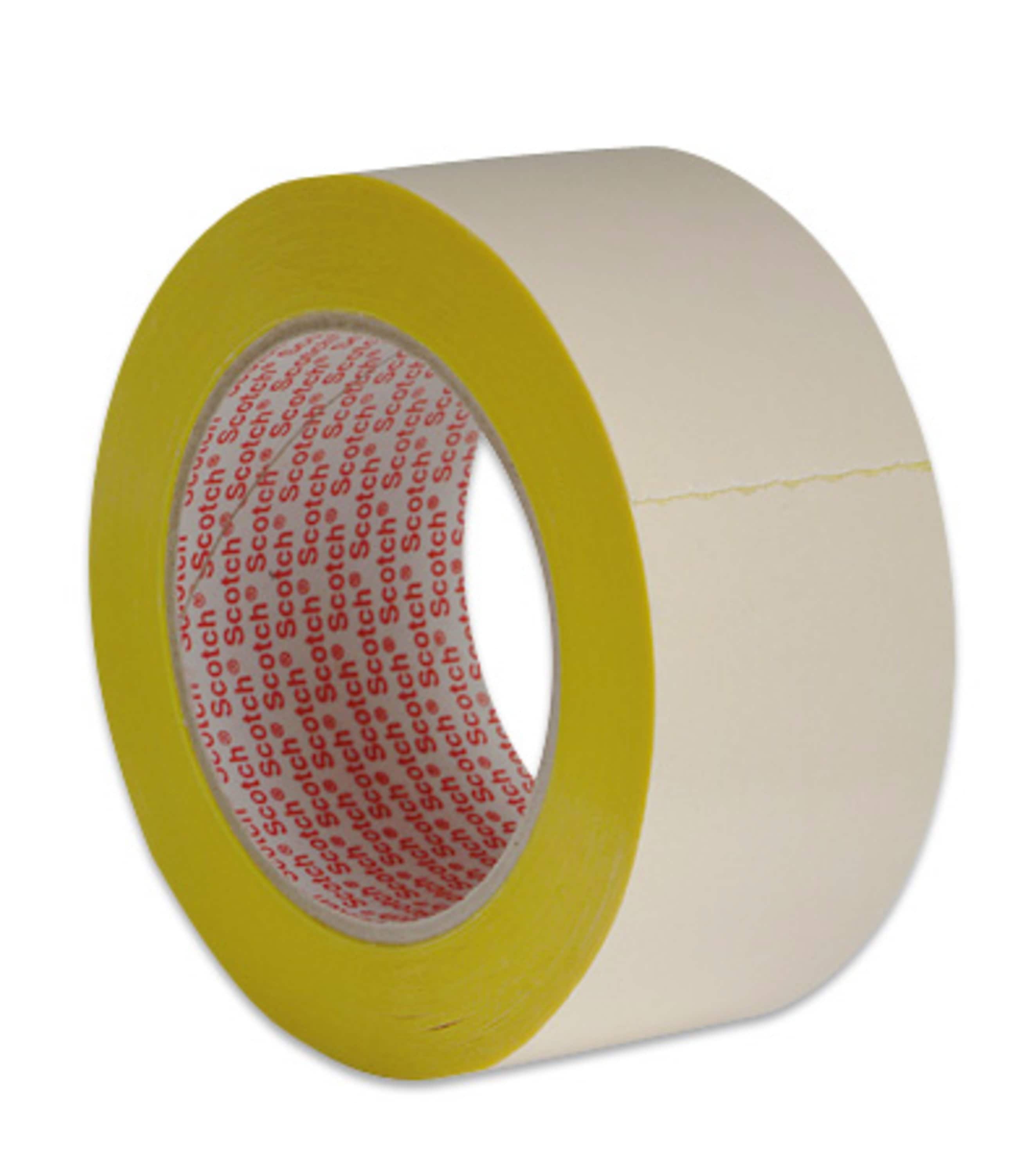 3M Yellow Transfer Tape, 0.13mm Thick, Acrylic Backing, 25mm x 25m