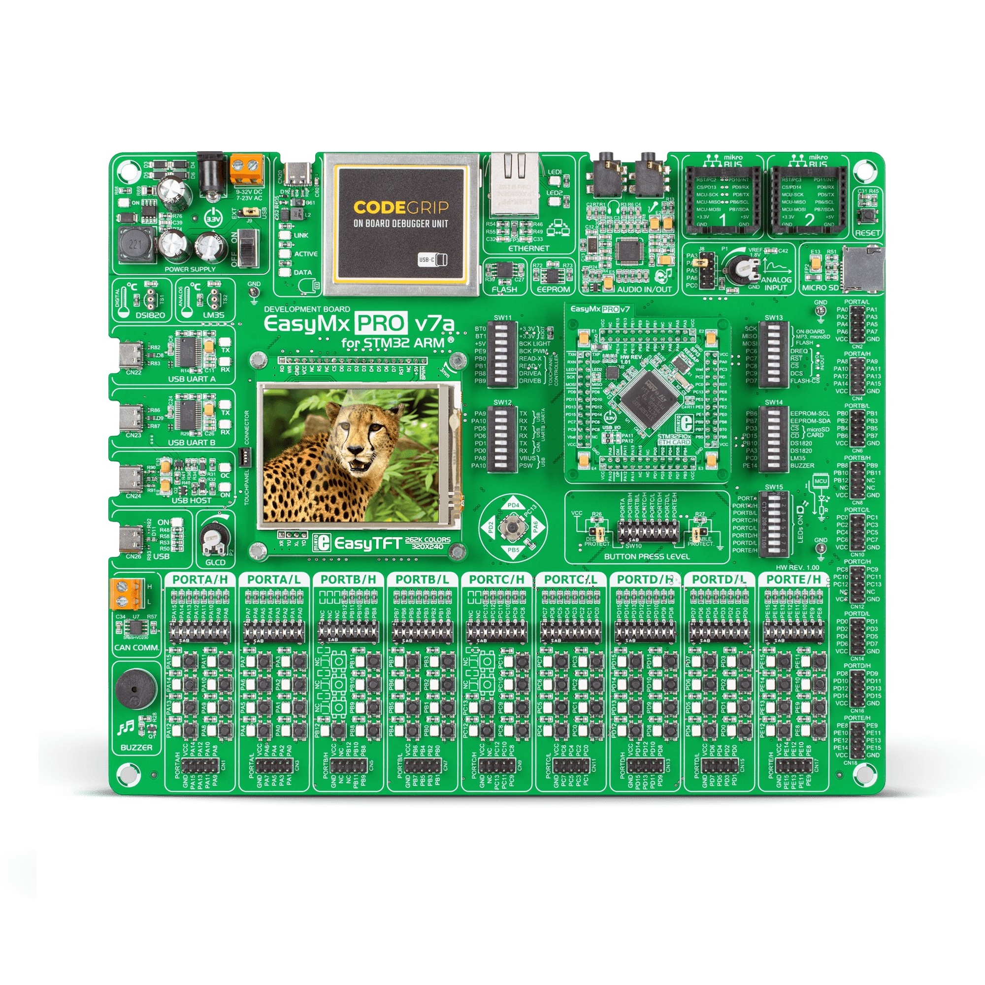 Brand-Rex EasyMx PRO v7a For STM32 USB Development Board MIKROE-5200