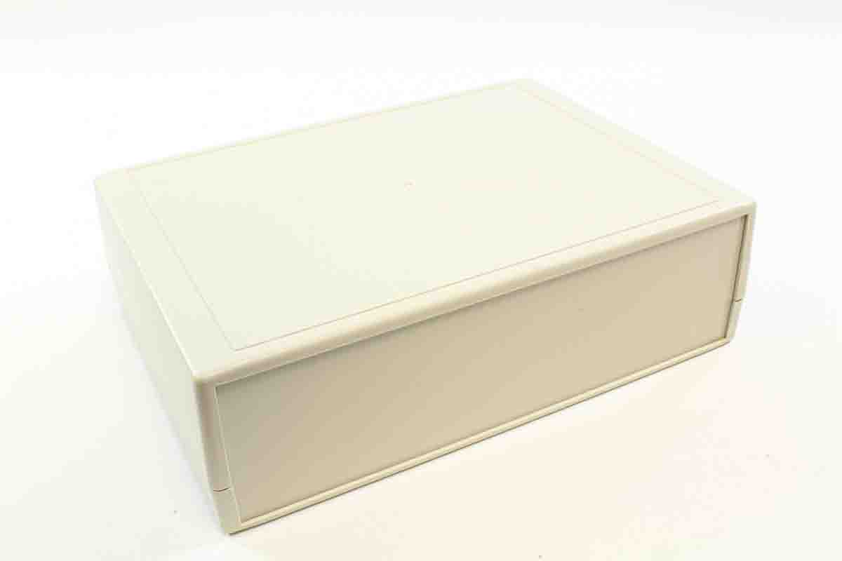 RS PRO Beige ABS Instrument Case, 75 x 180 x 250mm