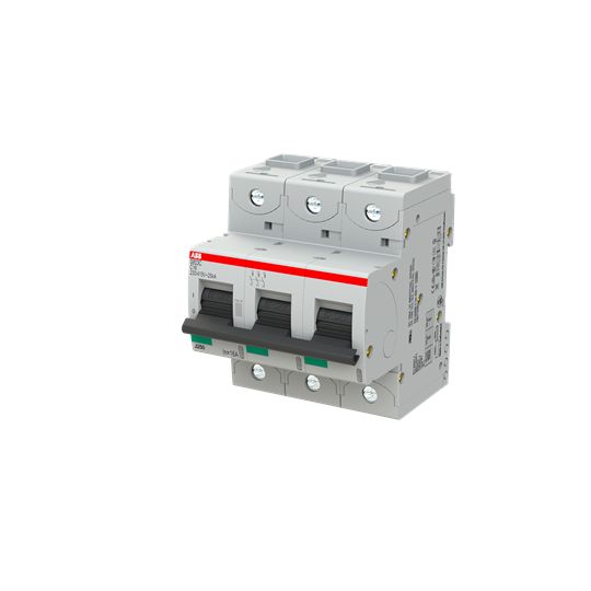 ABB S803 Circuit Breaker, 3P, 16A Curve C, 440V AC, 375V DC, 15 kA Breaking Capacity