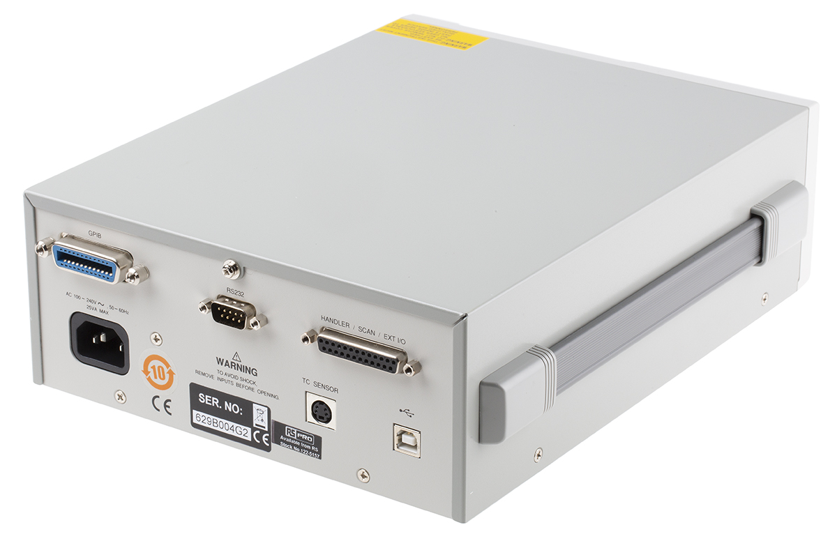 RS PRO RM-804 GPIB Ohmmeter, 5000 Ω Max, 1μΩ Resolution