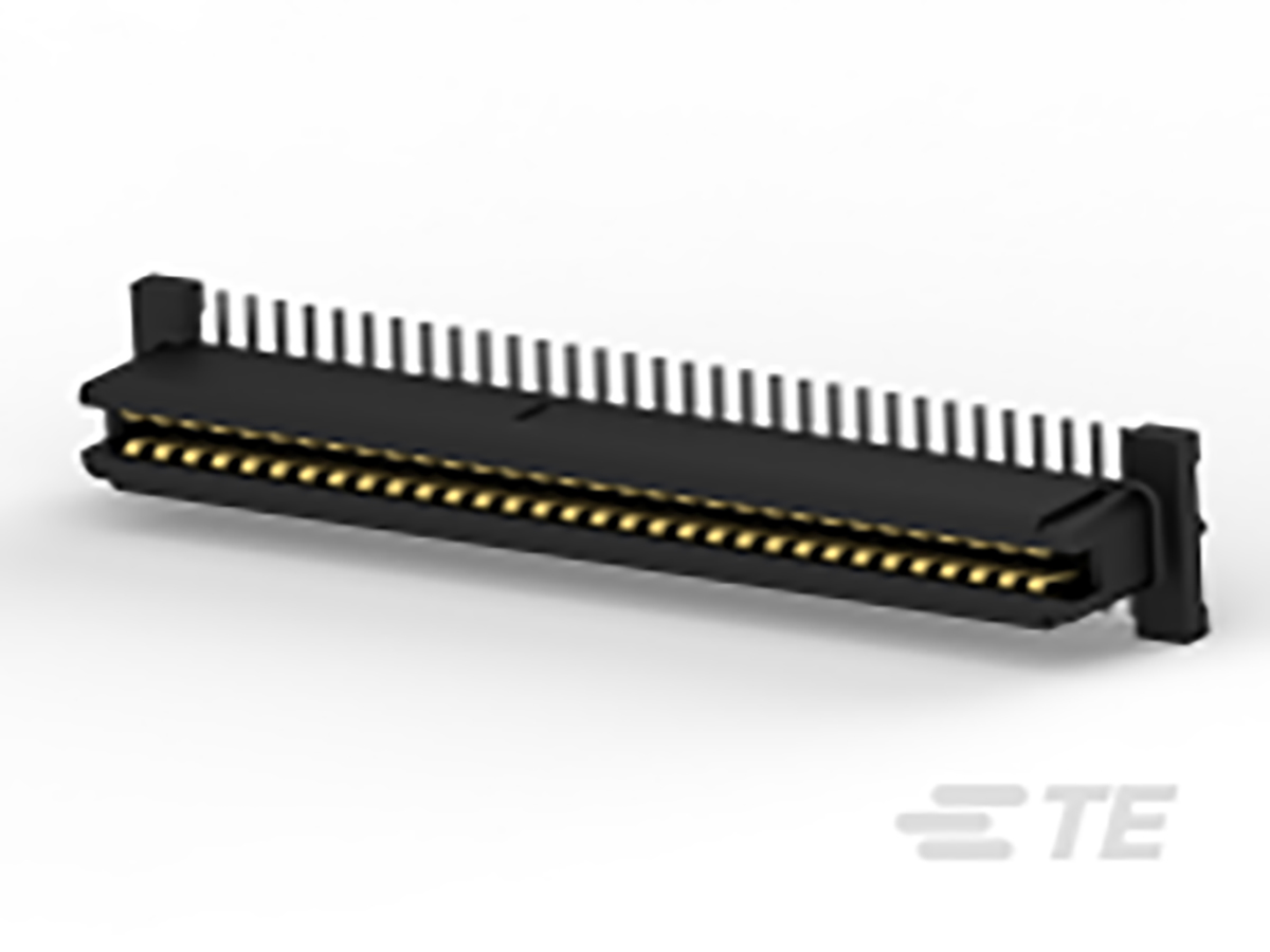 TE Connectivity 1mm FH Series Straight PCB Mount PCB Socket, 64-Contact, 2-Row, 1mm Pitch, SMT Termination