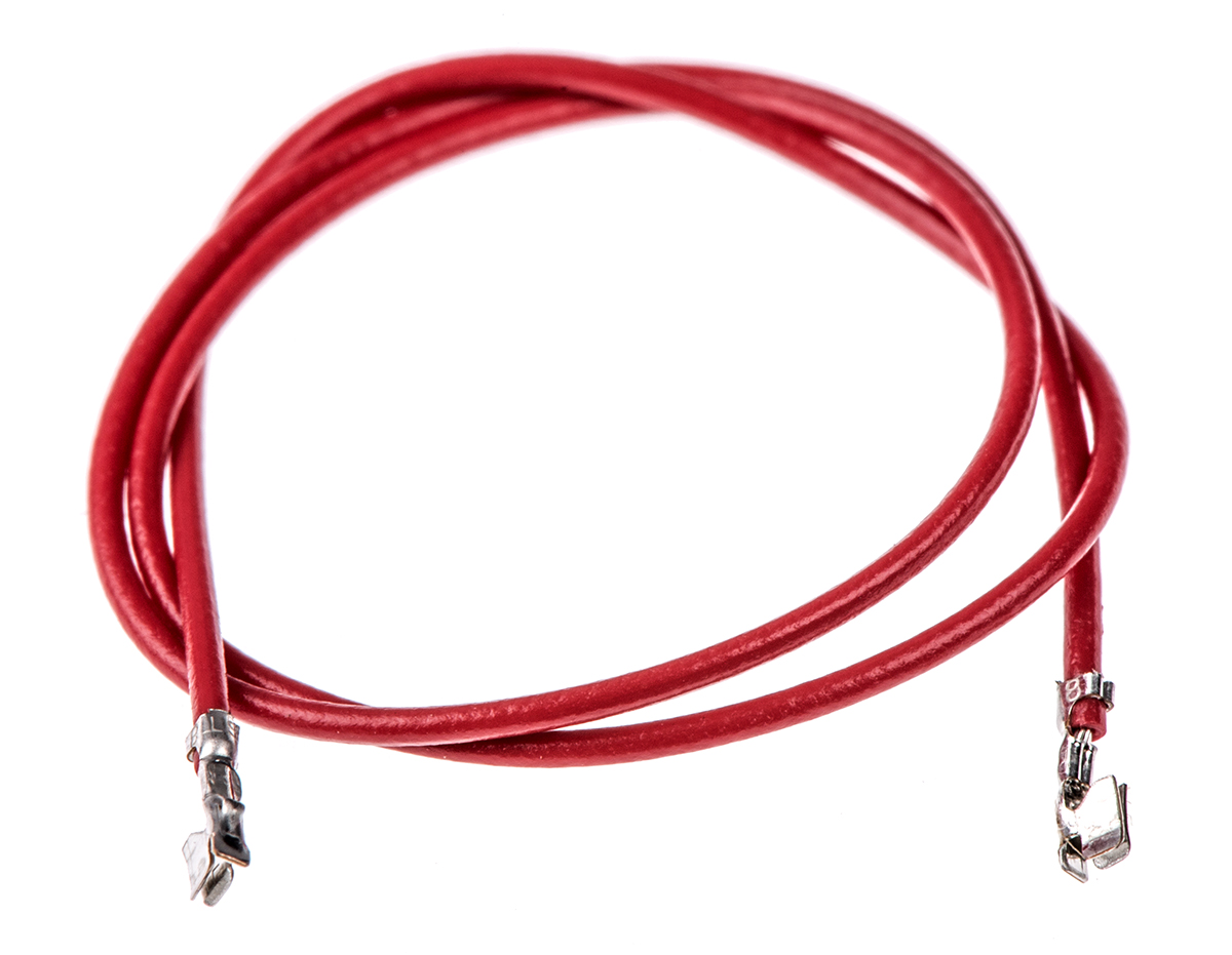 JST Female SH to Female SH Crimped Wire, 300mm, 0.08mm²