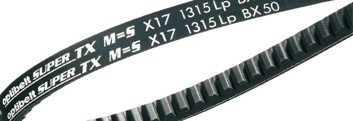 OPTIBELT Drive Belt, belt section X13/AX, 1130mm Length