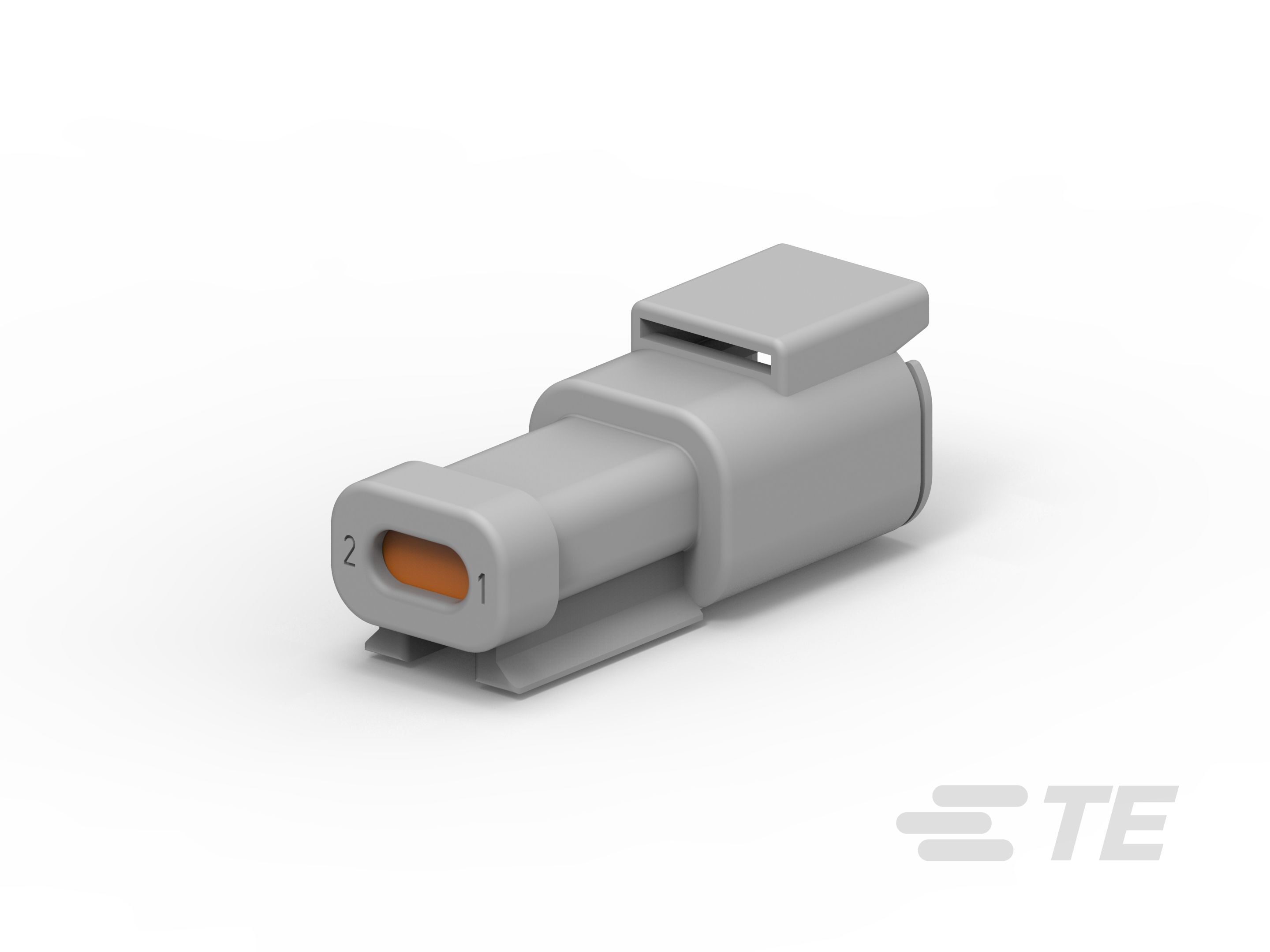 TE Connectivity, DTM Automotive Connector Plug 2 Way DTM04-2P-P006