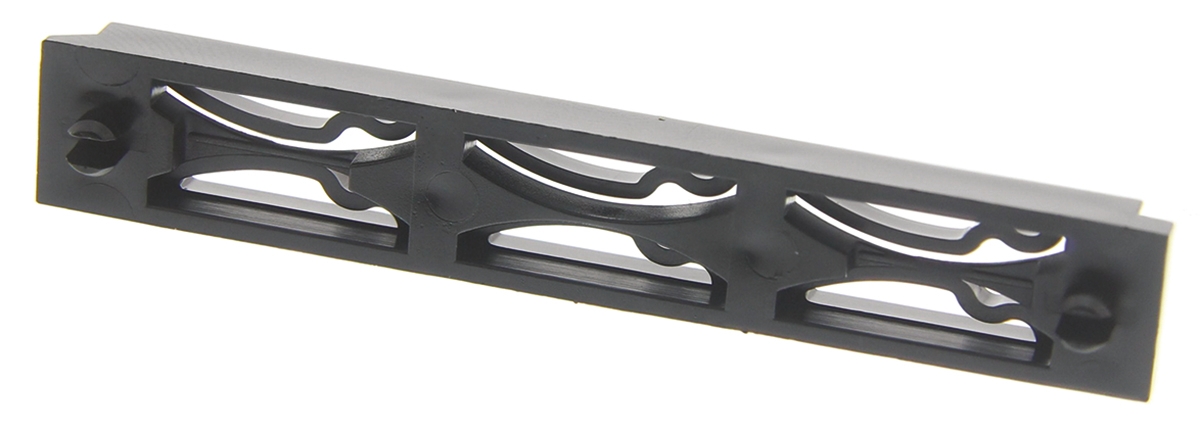 Essentra PCB Card Guide Vertical Mount 63.5mm Long, 2.2mm Thick Max. for 1.3 → 2.2mm