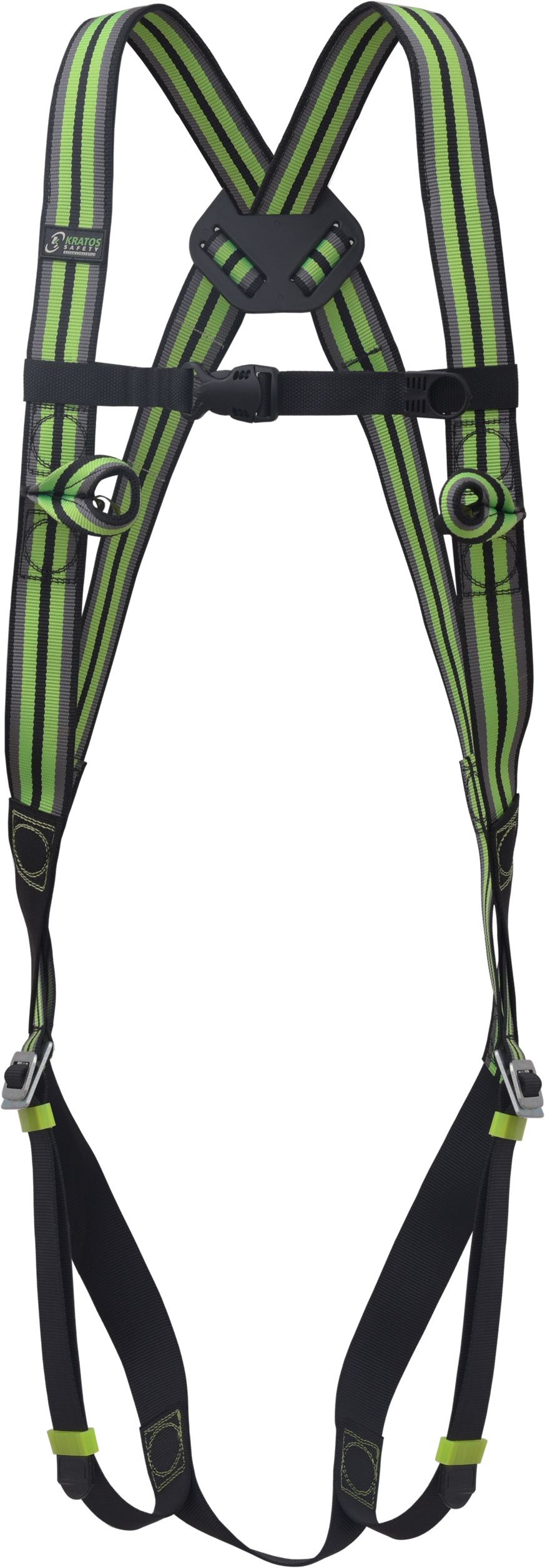 KRATOS SAFETY FA1010300 Front, Rear Attachment Fall Arrest Harness, 140kg Max, Universal