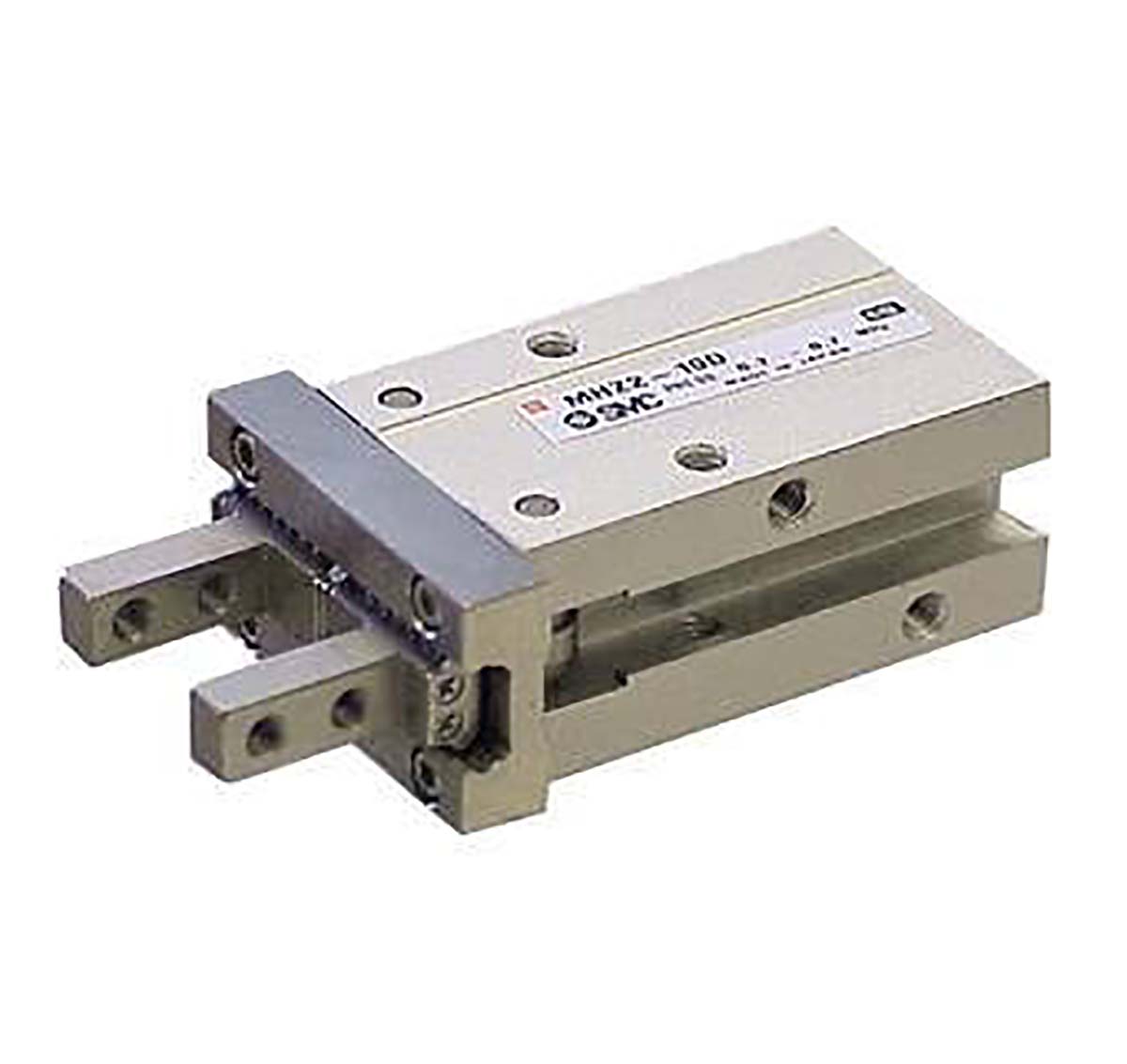 SMC 2 Finger Single Action Pneumatic Gripper, MHZ2-20C, Parallel Gripping Type