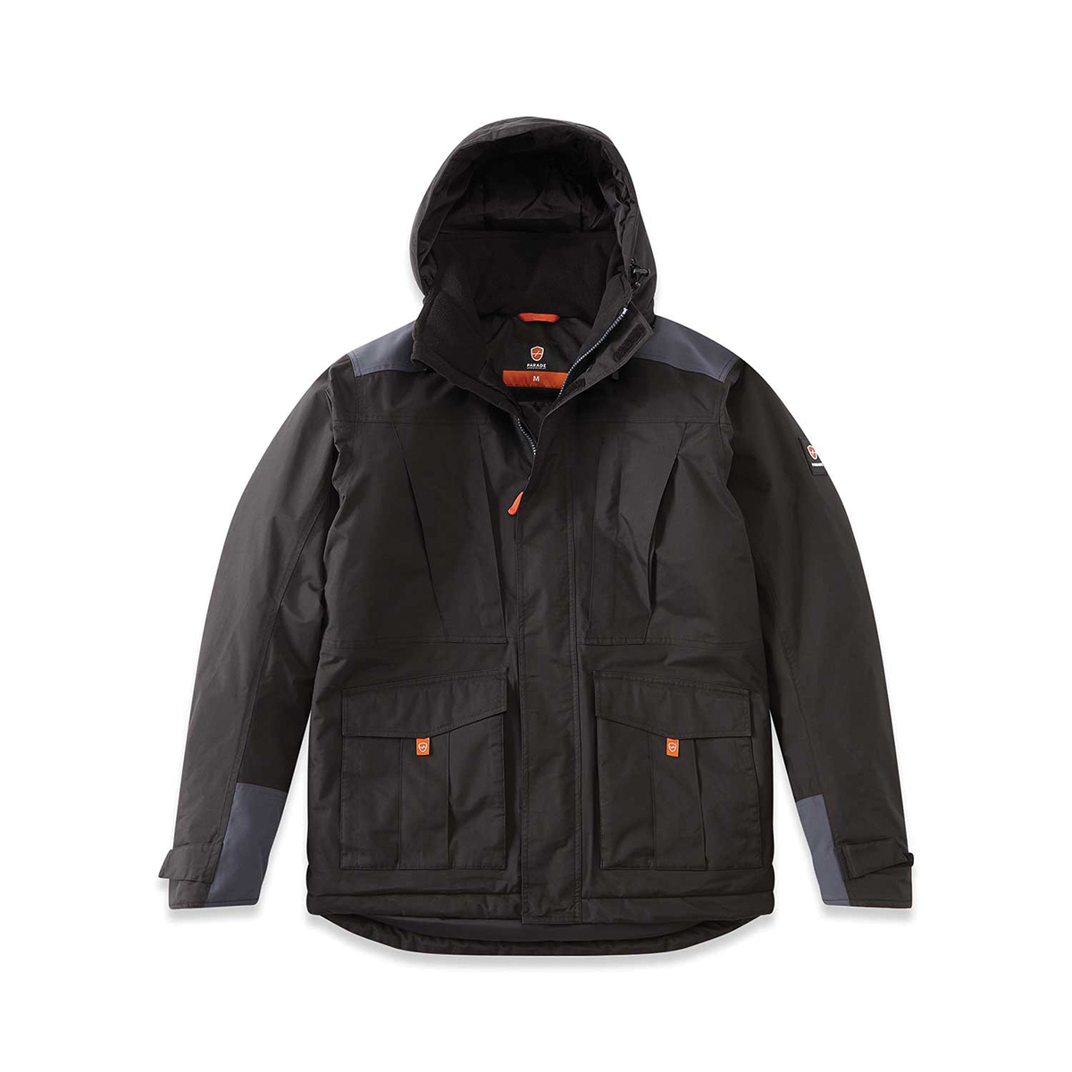 Parade ORMOZ Black, Waterproof Parka Jacket, XXL