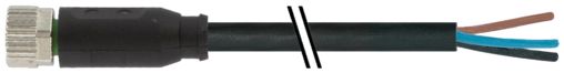 Murrelektronik Limited Female 3 way M8 to Connector Cable, 10 m