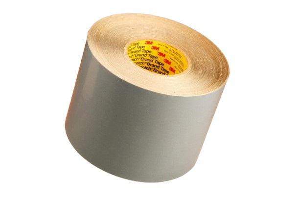 21162 Grey Double Sided Tape, 0.38mm Thick, Kraft Paper Backing, 25.4mm x 32.91m