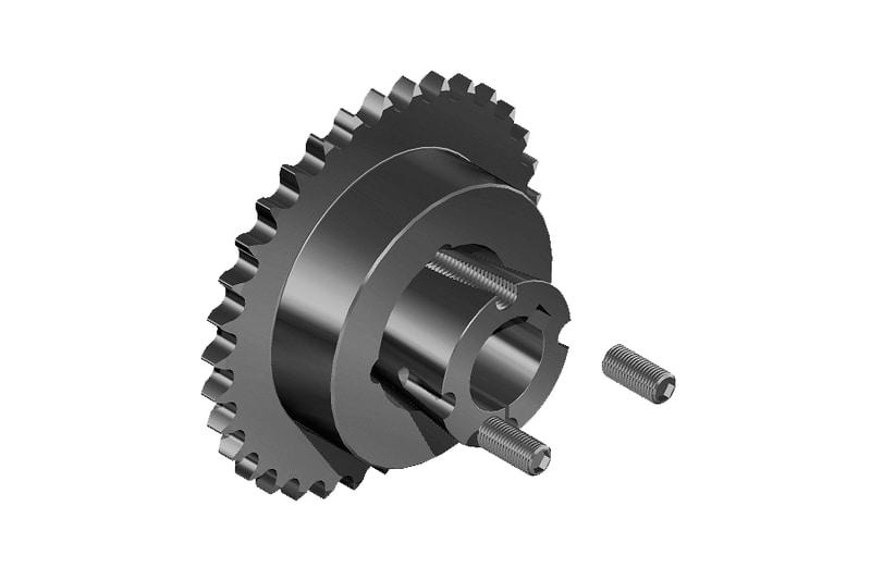 SKF 19 Tooth Taper Bush Sprocket, PHS 08B-1TBH19 08B-1 Chain Type