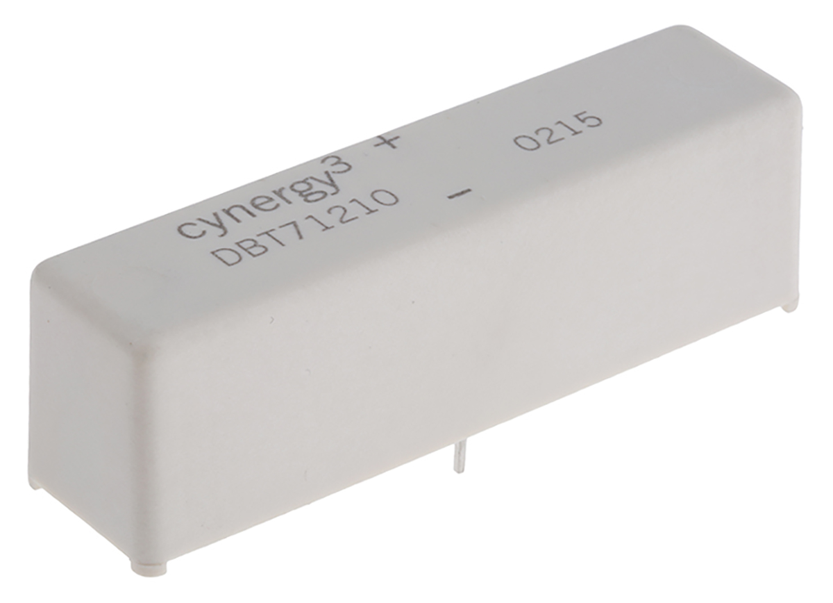 Sensata Cynergy3 PCB Mount Reed Relay, 12V dc Coil, SP-NC, 7000V dc Max, 2 A Max, 240Ω