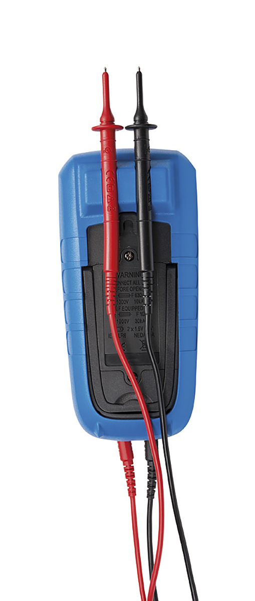 Metrix MTX202 Handheld Digital Multimeter, True RMS, 10A ac Max, 10A dc Max, 600V ac Max - UKAS Calibrated