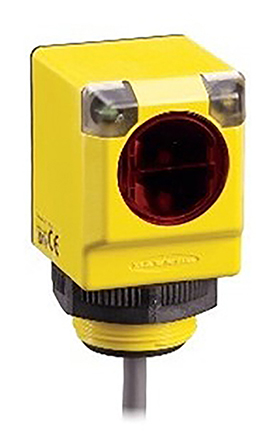 Banner Diffuse Photoelectric Sensor, Block Sensor, 200 mm Detection Range