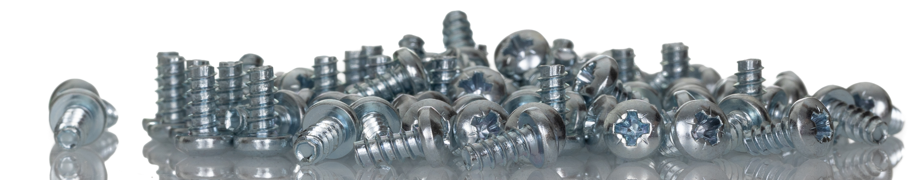 RS PRO Bright Zinc Plated Steel Pan Head Thread Forming Screw, N°8 x 3/8in Long 9mm Long