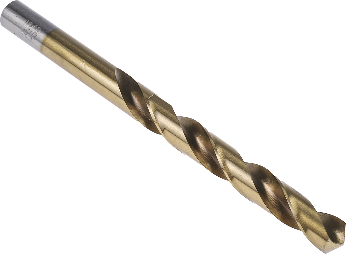 RS PRO HSS Twist Drill Bit, 10.5mm Diameter, 133mm Overall