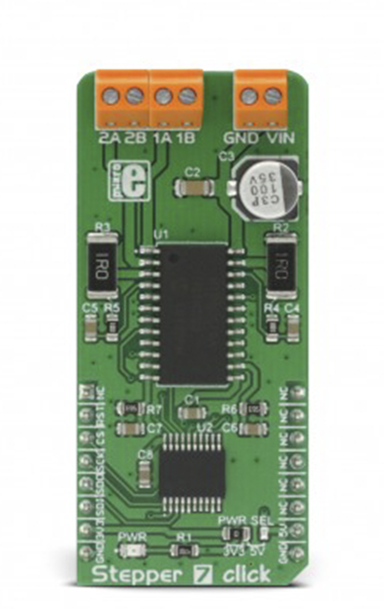 MikroElektronika PAC1921 Click Stepper Motor for MTS62C19A for Step Motor Driver