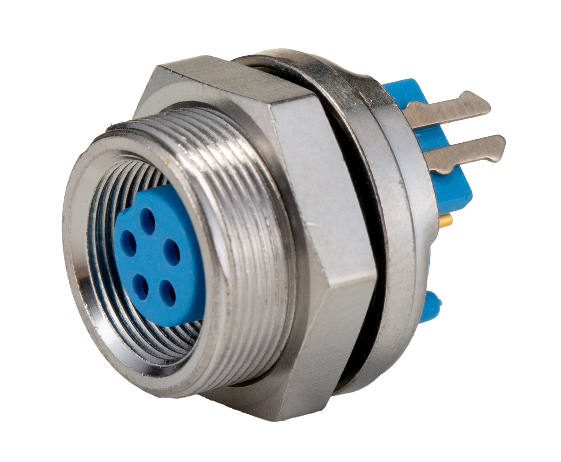 TE Connectivity Circular Connector, 5 Contacts, Panel, Subminiature Connector, Socket, Female, IP65, TRIAD 01 Series