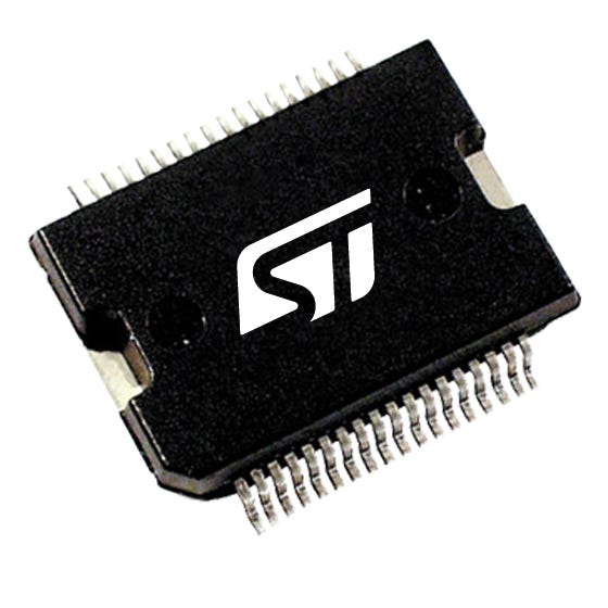 STMicroelectronics VN808CMTR-E 8High Side, Octal Channel Power Switch IC 36-Pin, PowerSO-36