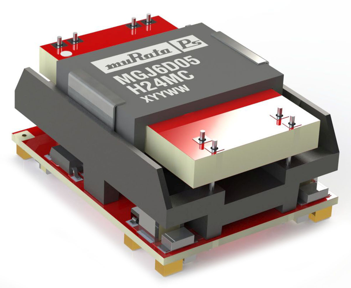 Murata Power Solutions MGJ6 DC-DC Converter, ±15V dc/ 300mA Output, 18 → 36 V dc Input, 1.5W, PCB Mount, +105°C