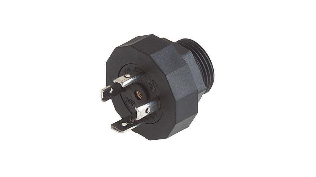 Hirschmann GSP 3P+E DIN 43650 A, Male DIN 43650 Connector, 400 V Voltage