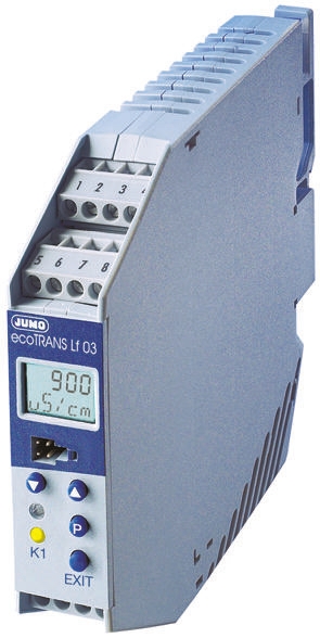 Jumo ecoTRANS Series Signal Conditioner, Conductivity, Temperature Input, Current, Voltage Output, 20 → 30V dc