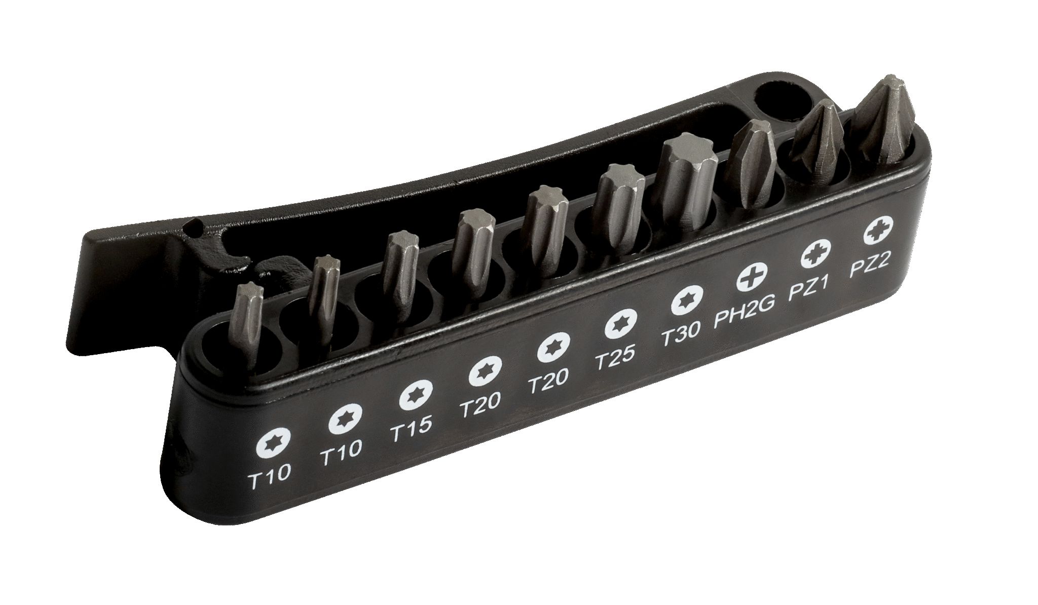 Bahco Bit Set 10 Pieces, Phillips, Pozidriv, Torx