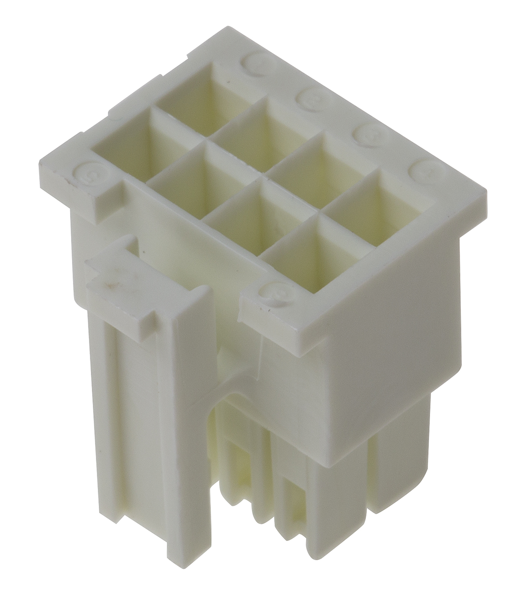 Samtec, IPD1 Male Crimp Connector Housing, 2.54mm Pitch, 8 Way, 2 Row